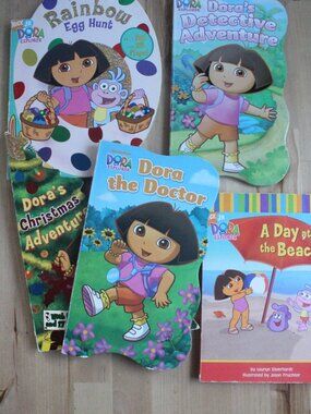 Set of 5 Dora the Explorer Boardbooks
